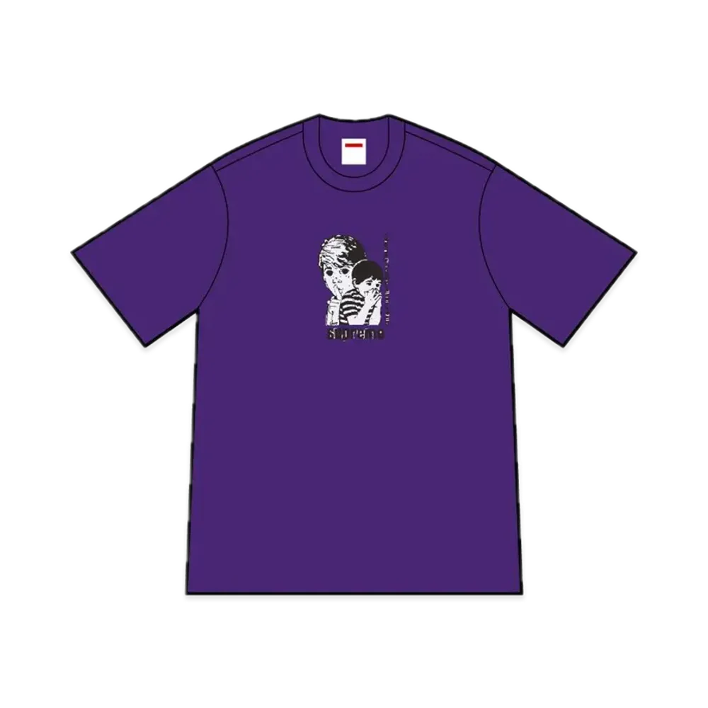 シュプリーム フリーキング アウト Tシャツ "パープル"
