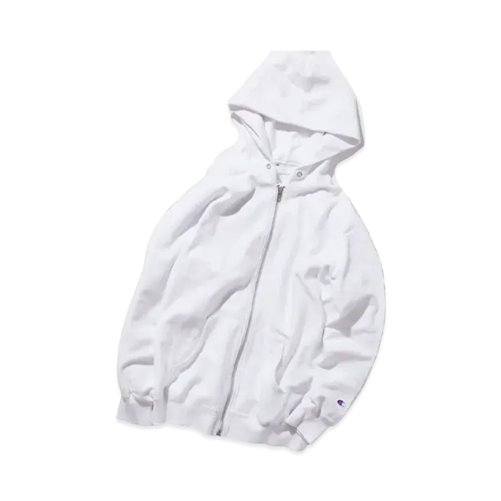 Champion RW Wrap Fit Zip Hoodie "White"