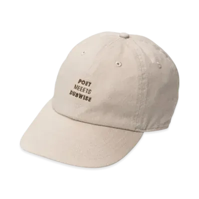 POET MEETS DUBWISE PMD Logo Cap "L.Beige"