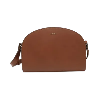 A.P.C. Sac Demi Lune "Noisette"