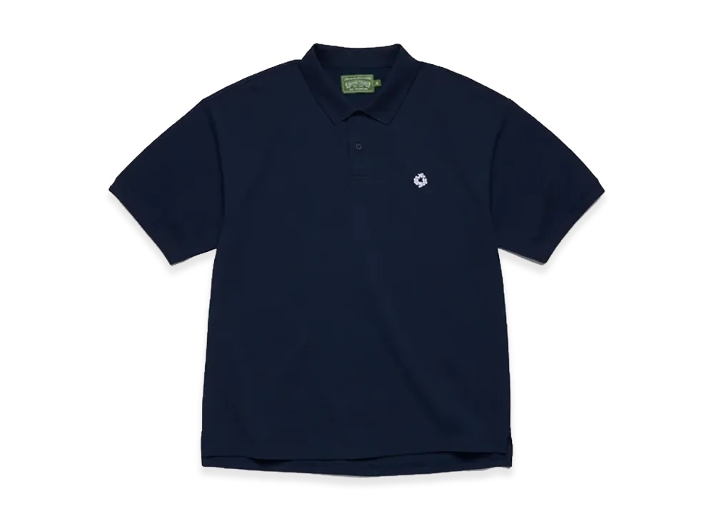 DENIM TEARS Wreath Polo "Navy"