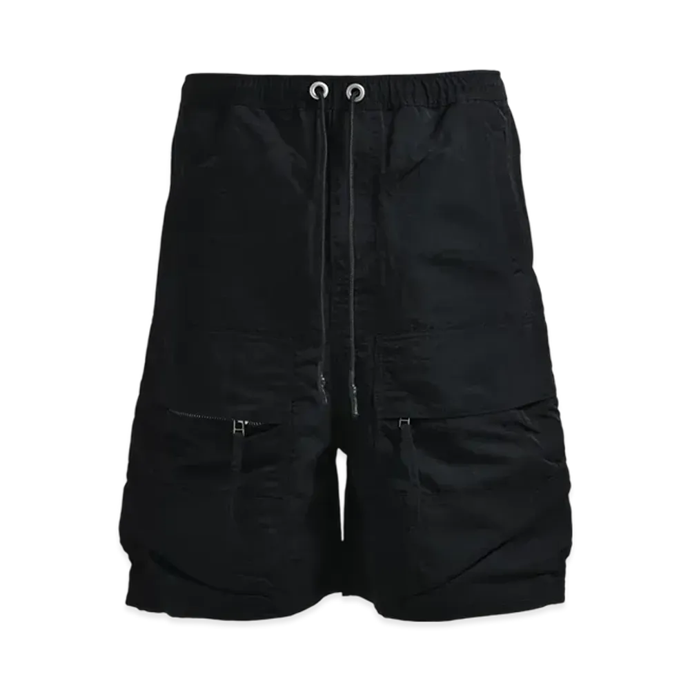 BREATH Newrich Big Cargo Shorts "NylonBlack"