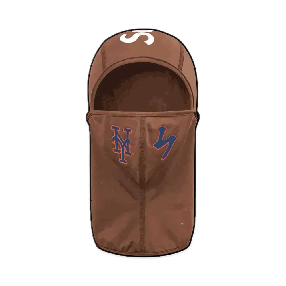 Supreme x MLB Kanji Teams Lightweight Balaclava "Brown"