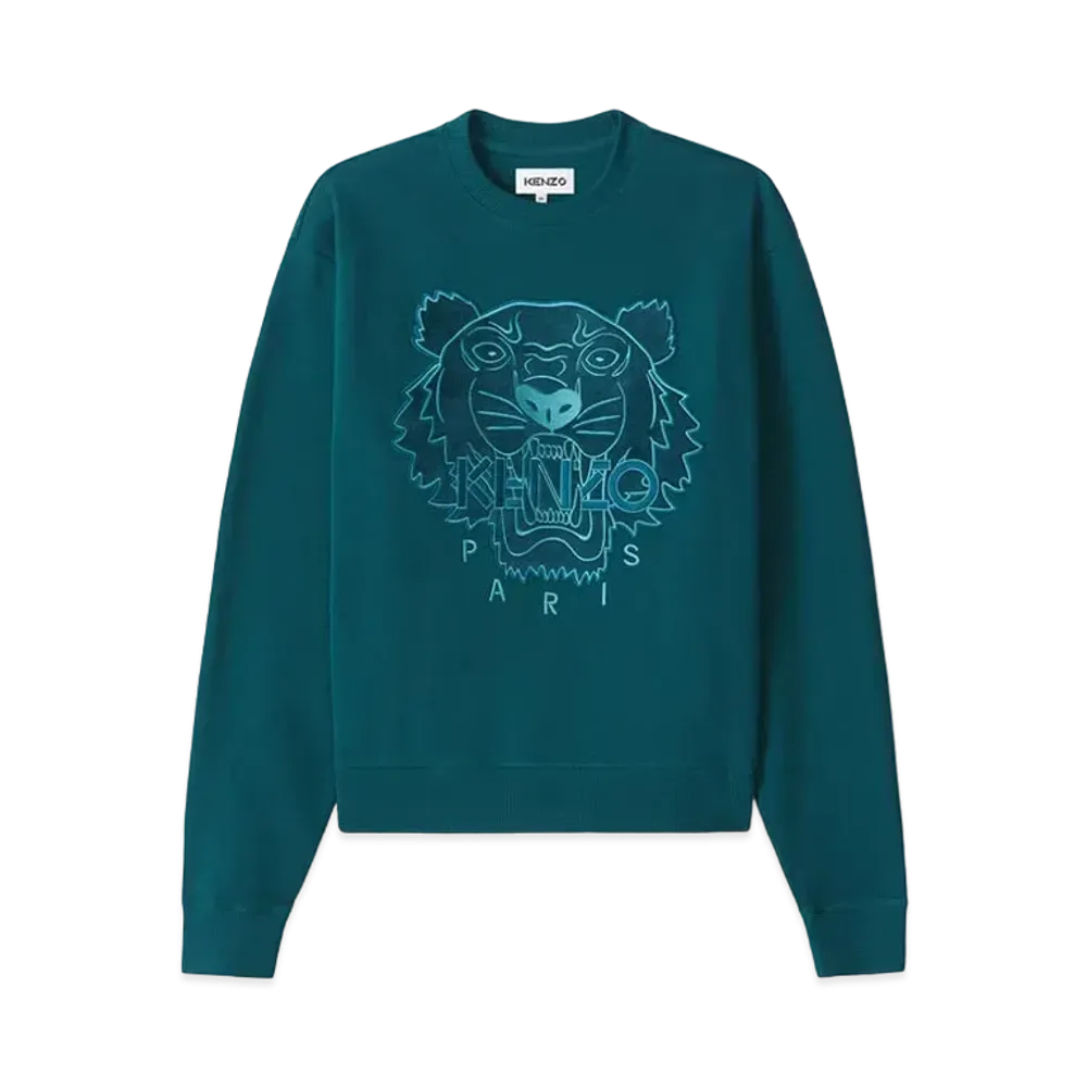 KENZO KENZO SweatShirt tiger Tiger "Duck Blue"