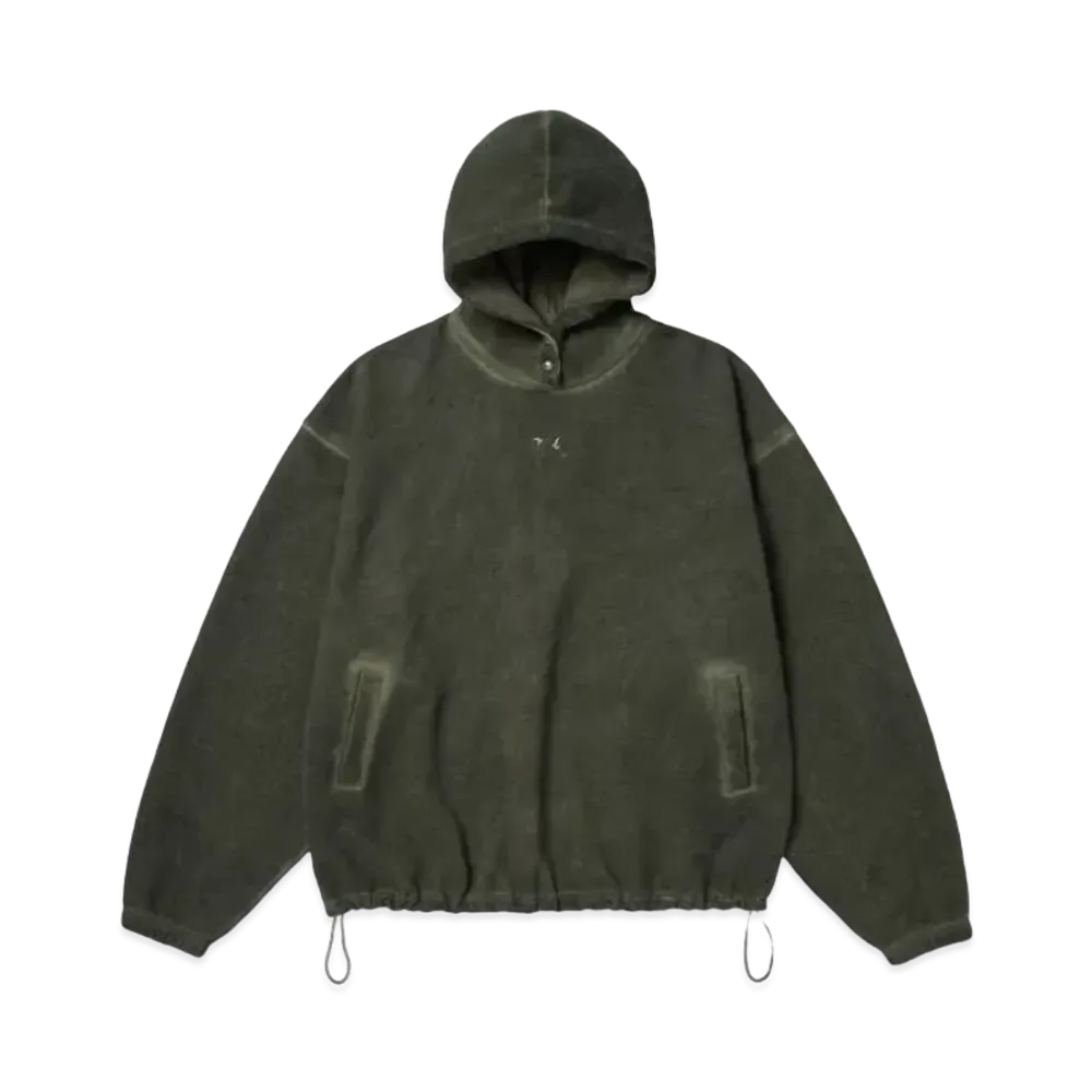 THUG CLUB Color Emblem Hoodie "Khaki"