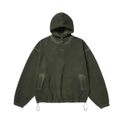 THUG CLUB Color Emblem Hoodie "Khaki"