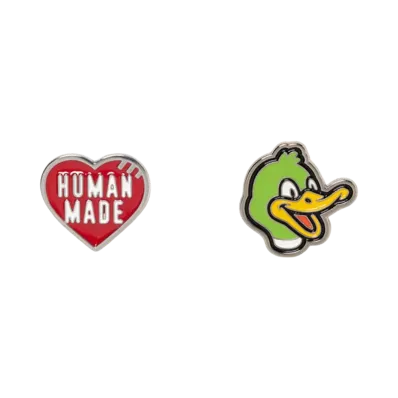 HUMAN MADE Pins Set "Red"