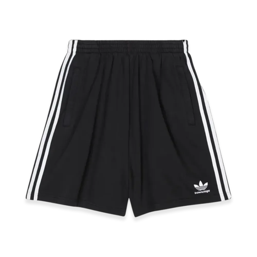 BALENCIAGA x adidas Curly Fleece Large Shorts "Black"