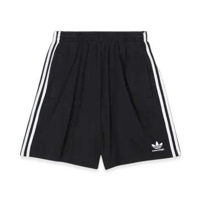 BALENCIAGA x adidas Curly Fleece Large Shorts "Black"