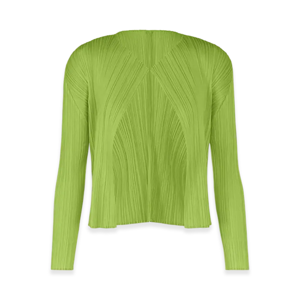 PLEATS PLEASE ISSEY MIYAKE Lucid Pleats "Yellow Green"