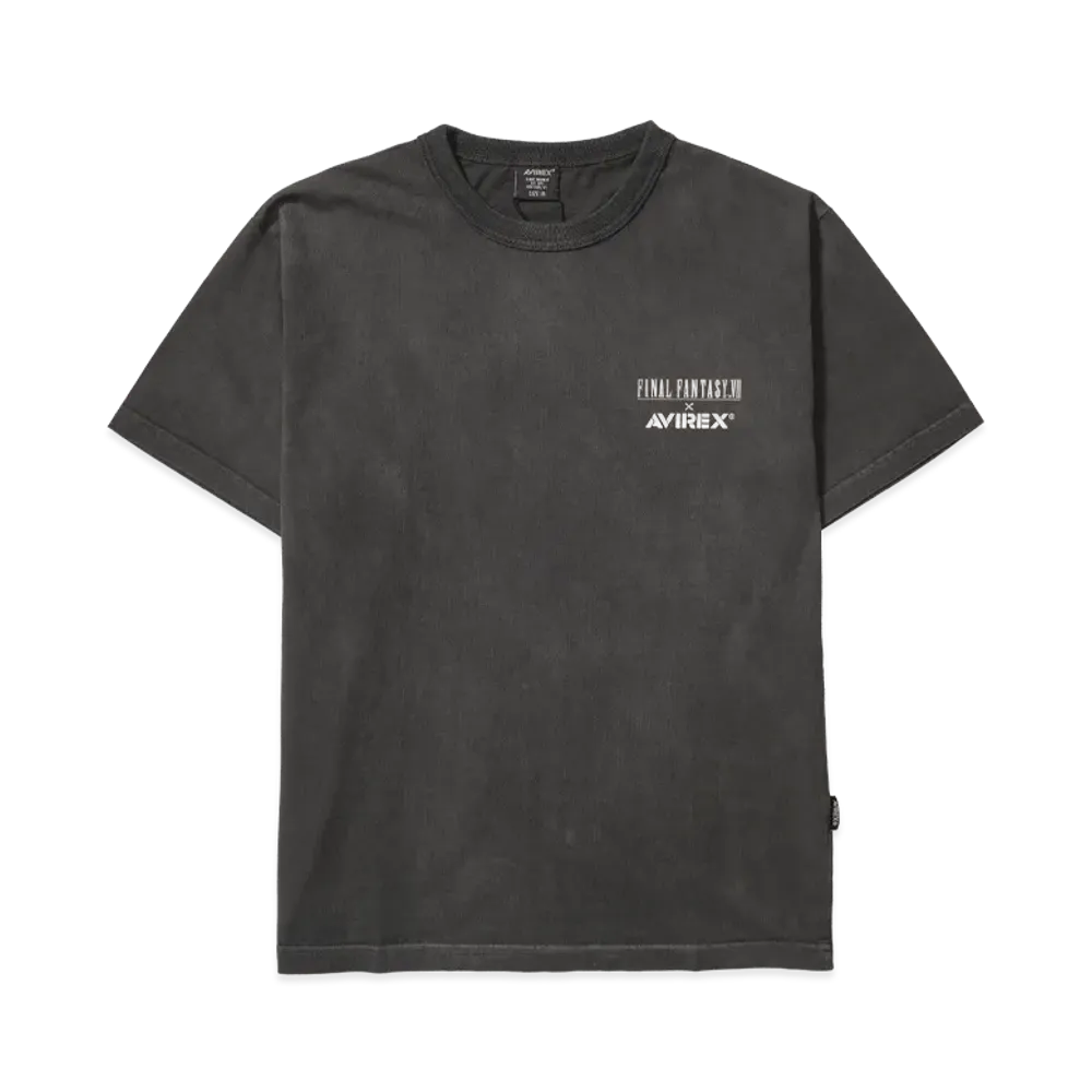 AVIREX x Final Fantasy VII Remake Pinup T-Shirt "Tifa & Aerith" "Black"