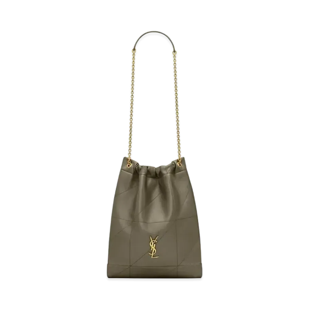 Saint Laurent Jamie 4.3 Pochon in Lambskin "Light Musk"