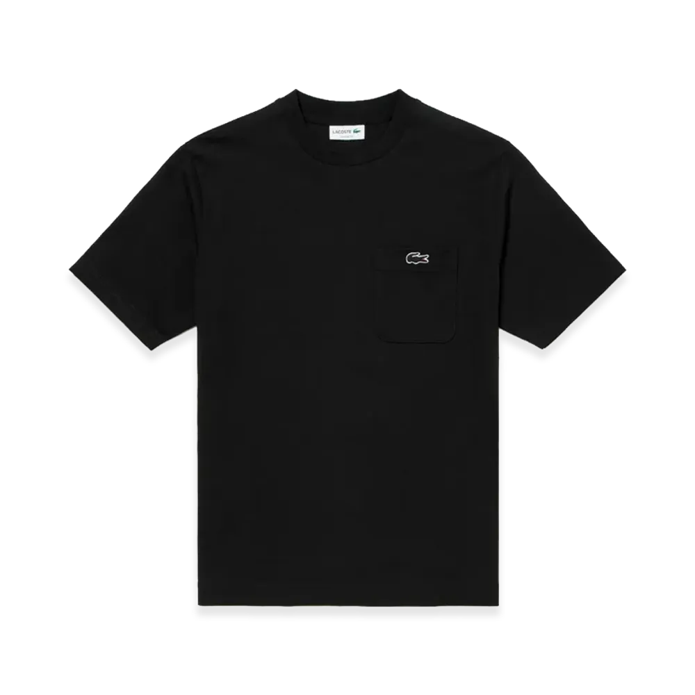 LACOSTE Pocket S/S Tee "Black"