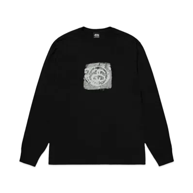 Stussy Mono LS Tee "Black"