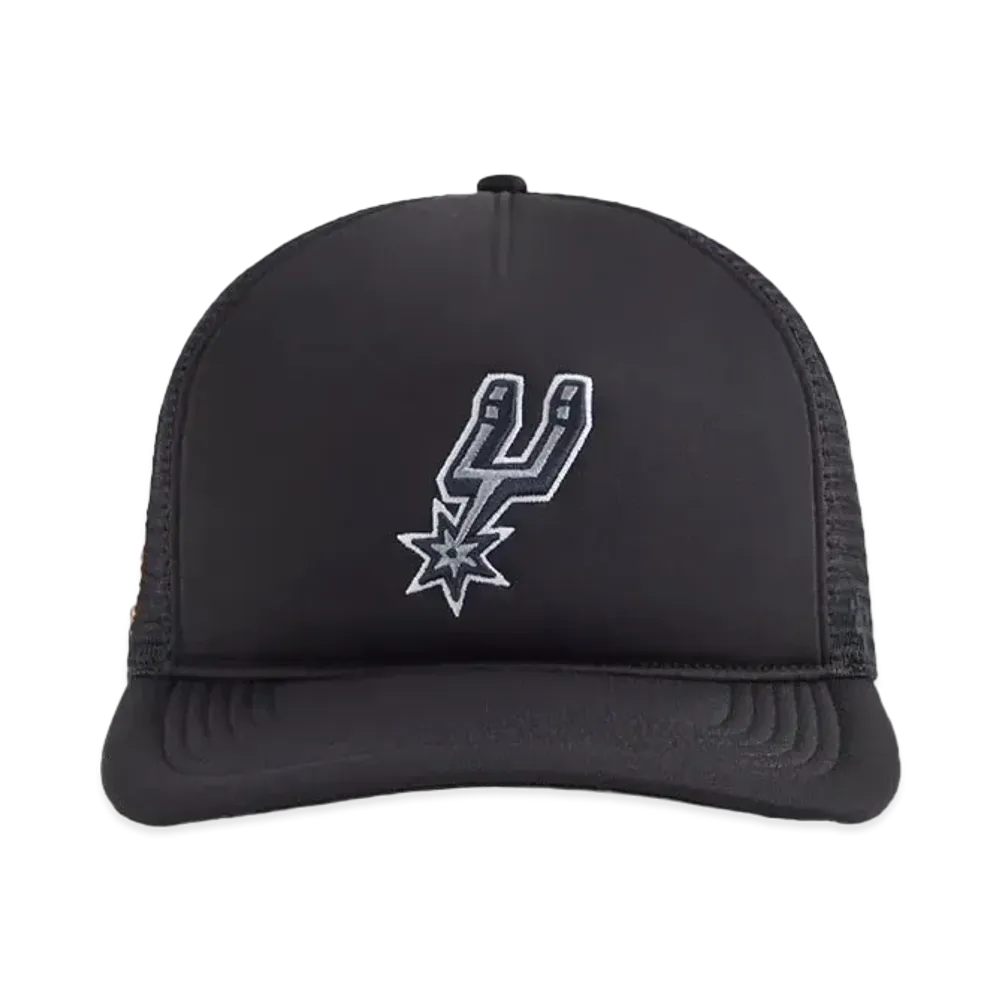 Kith for '47 San Antonio Spurs Hitch Foam Trucker "Black "