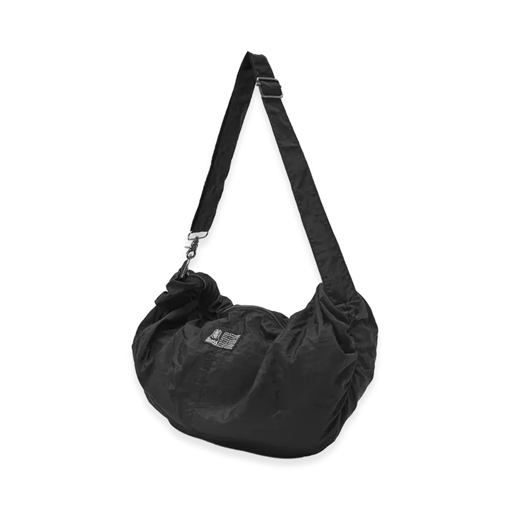 X-Girl Women's Face Label Shoulder Bag "Black"
