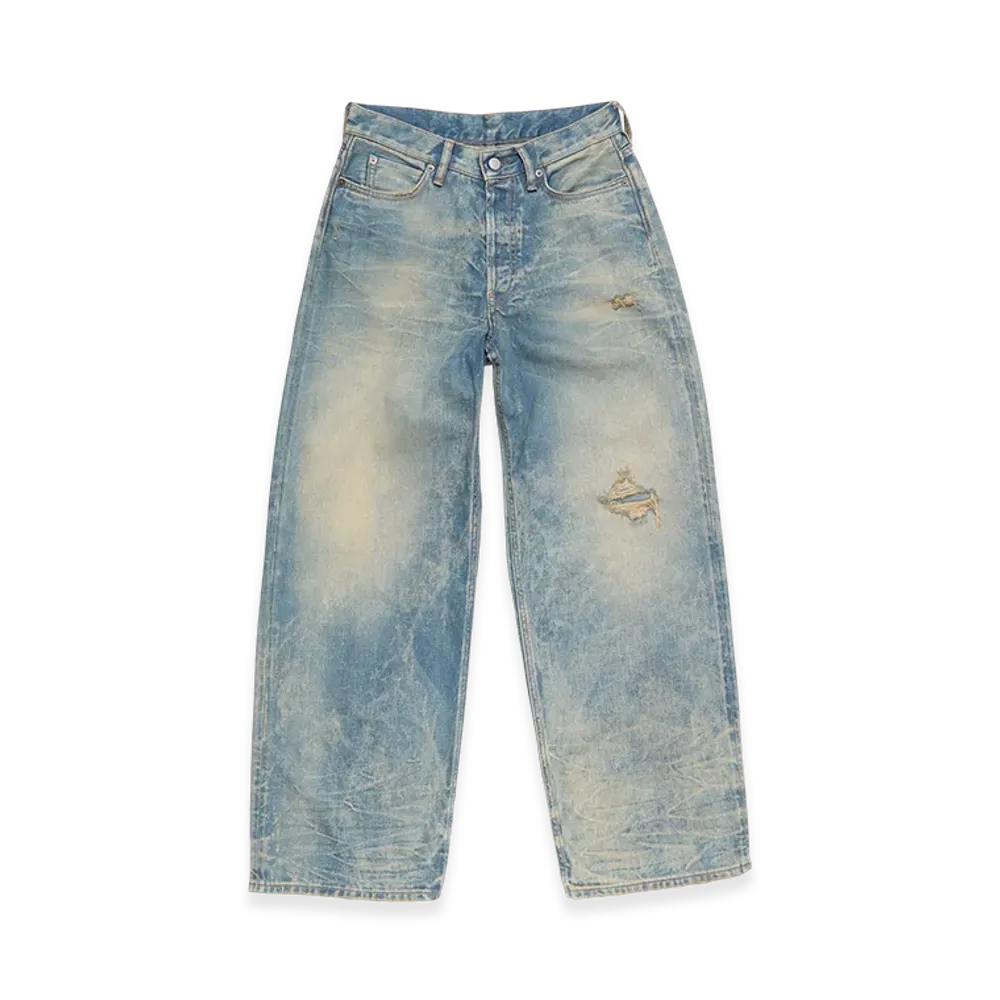 Acne Studios Loose Fit Jeans - 1981 Petit "Mid Blue"