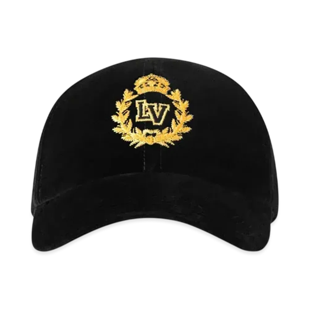 Louis Vuitton LV Crest Velvet Cap "Noir"