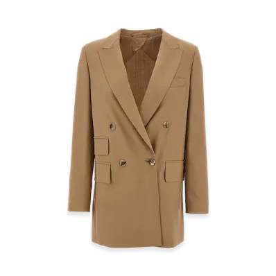 Max Mara Women's Nebbie Blazer "Beige"