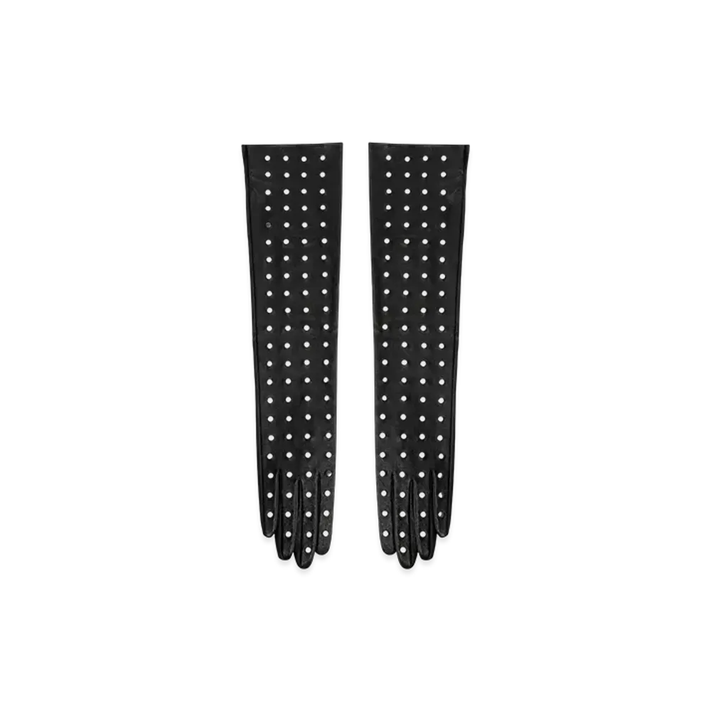 ZARA x Ludovic De Saint Sernin Studded Leather Gloves "Black"