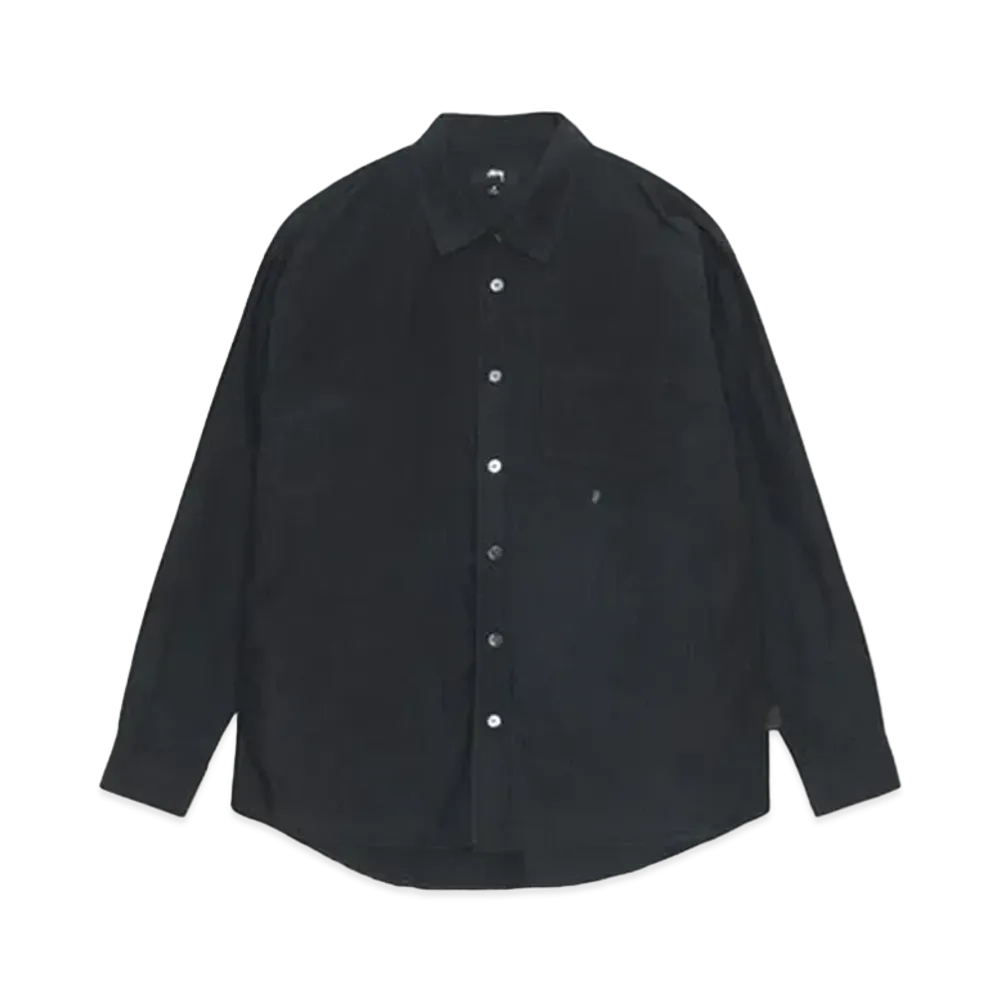 Stussy Classic LS Shirt Sprayed "Blue"
