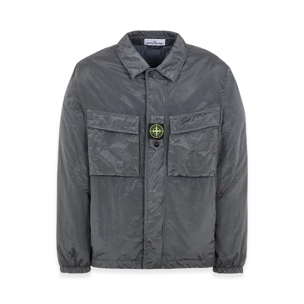 Stone Island Q0819 Nylon Metal in Econyl Regenerated Nylon Lightly Padded Jacket - 23FW "Lead"