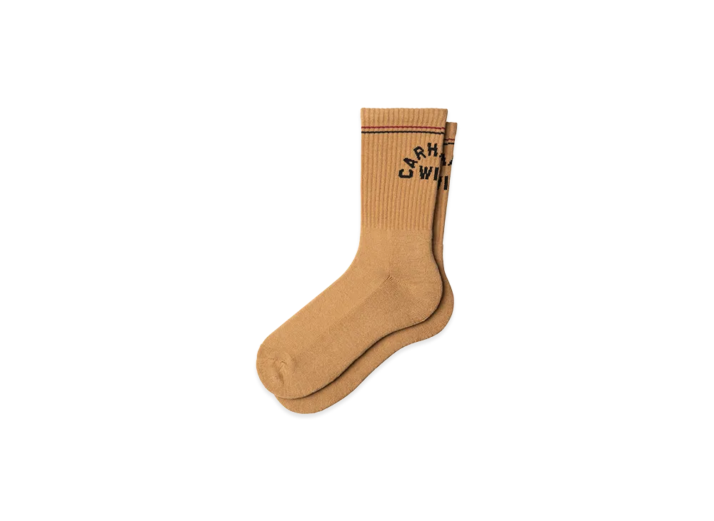 Carhartt WIP Arch Script Socks "WIP Dusty H/Black"