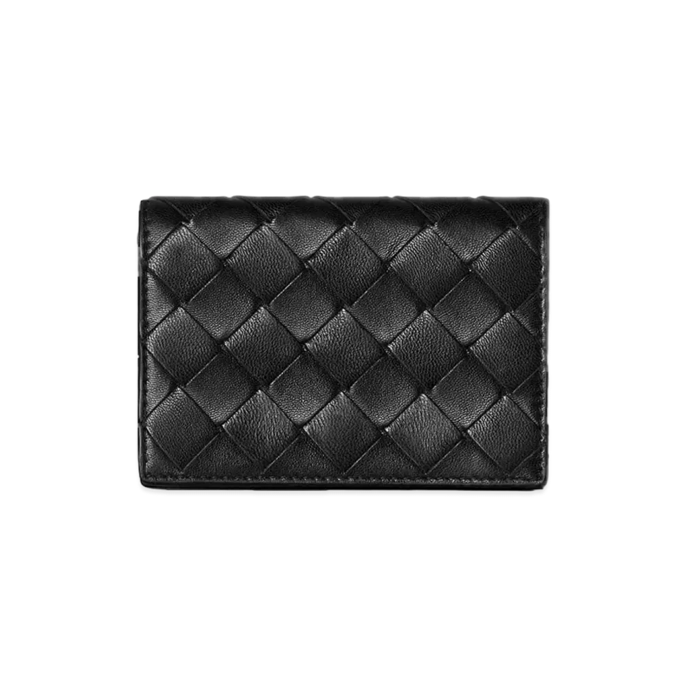 Bottega Veneta Business Card Holder "Nero"