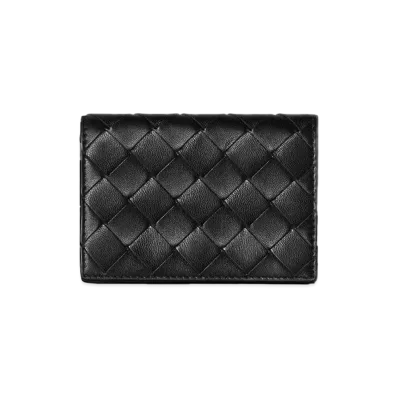 Bottega Veneta Business Card Holder "Nero"
