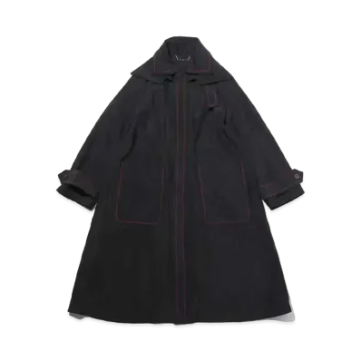 atmos pink High Shock Stitch Long Coat "Black"