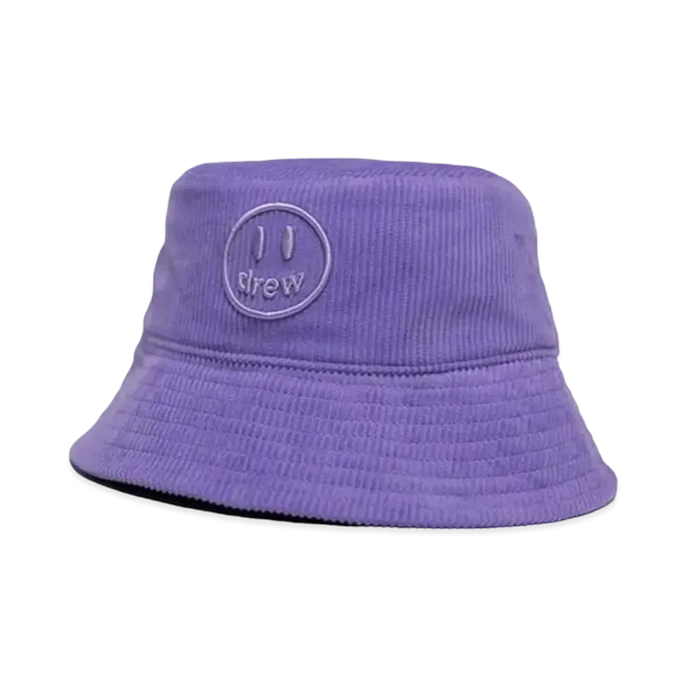 drew house corduroy bucket hat "Lavender"