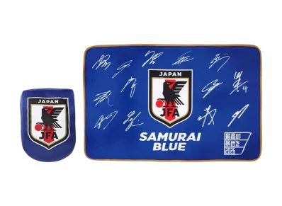 BANDAI "Ichiban Kuji" -Japan National Football Team ver. ~The Best View in 2026~- A Prize Autographed Summer Market in Emblem Cushion