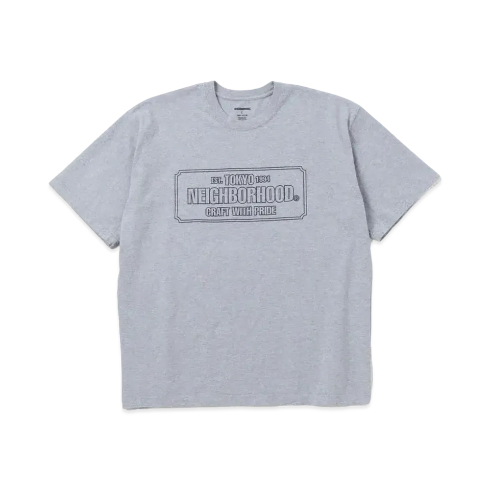 NEIGHBORHOOD NH . Tee SS-1 "Gray"