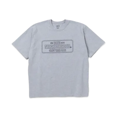 NEIGHBORHOOD NH . Tee SS-1 "Gray"