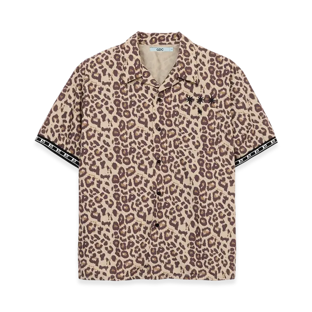 GDC Bowling Shirt "Leopard"