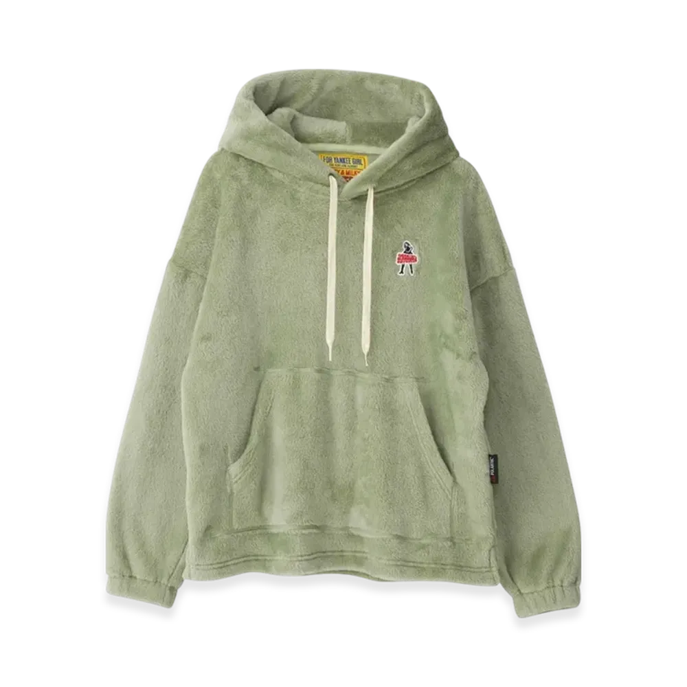 HYSTERIC GLAMOUR Vixen Girl Patch Hoodie "Green"