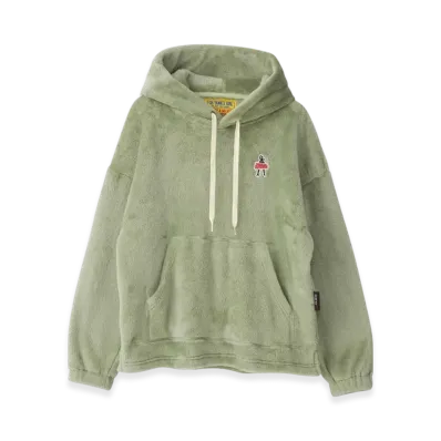 HYSTERIC GLAMOUR Vixen Girl Patch Hoodie "Green"