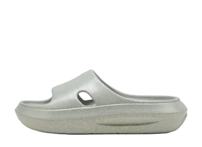 Puma Women's Flatter Slide Glitter "Gray Echo"