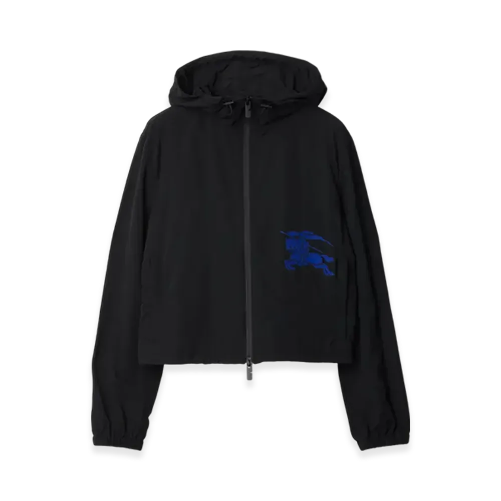 Burberry Cropped Nylon Jacket "Black"