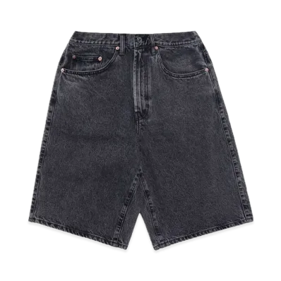 Supreme Baggy Denim Short "Washed Black" (23SS)