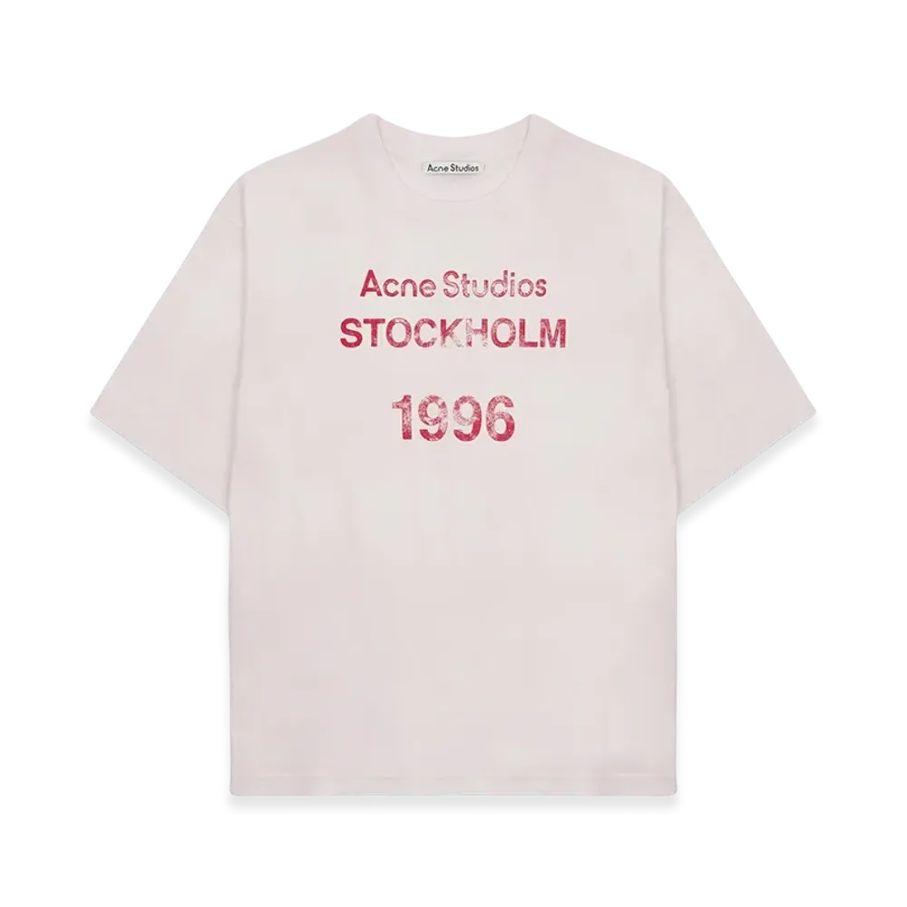 Acne Studios Logo Stamp T-Shirt "Pale Orange"