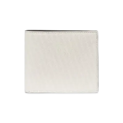 FENDI Wallet Leather Two-Fold Wallet "White"
