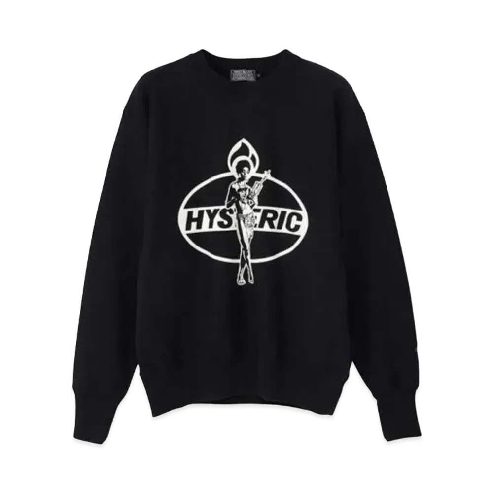 HYSTERIC GLAMOUR Dynamite Angel Sweat "Black"