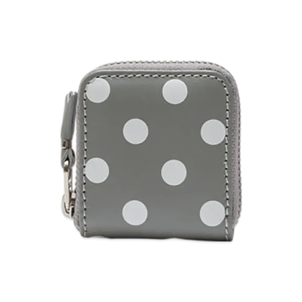 COMME des GARCONS Wallet Dots Printed "Grey"