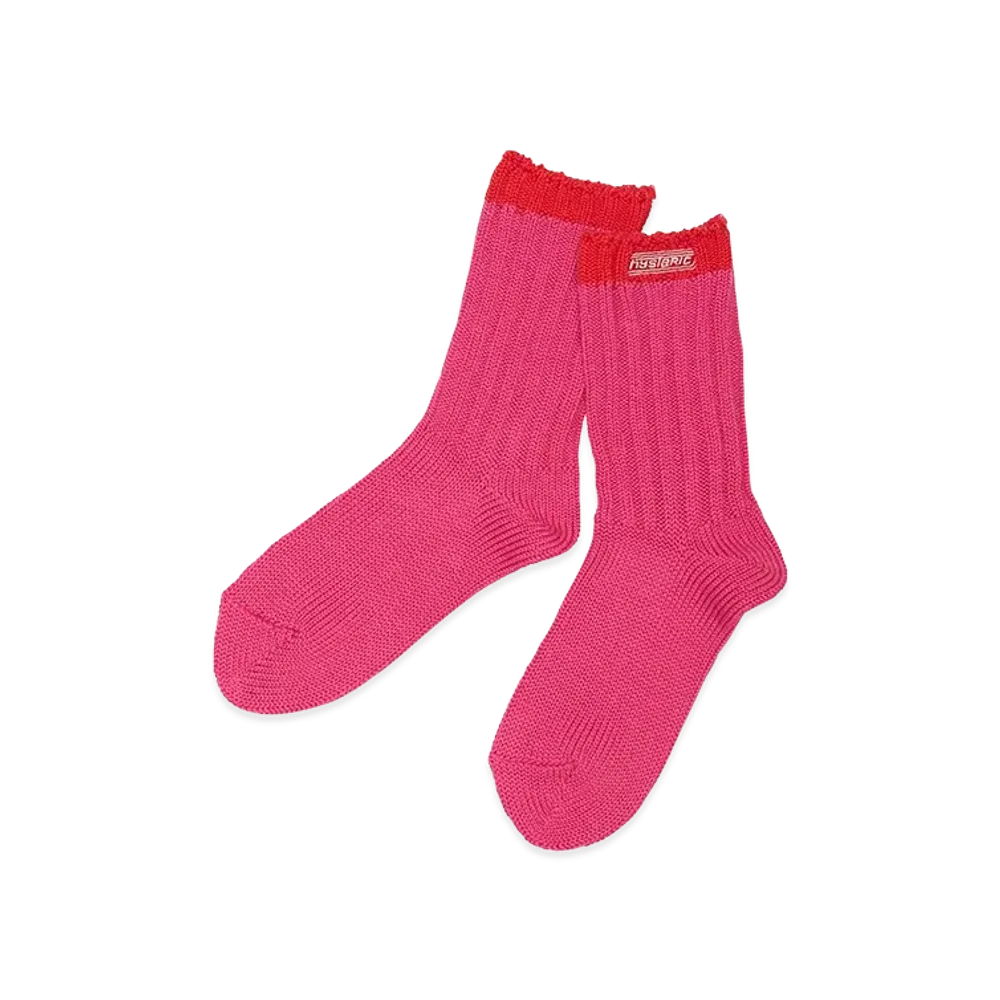 HYSTERIC GLAMOUR Hysteric Logo Embroidered Socks "Pink"
