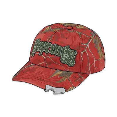 Supreme Bottle Opener 6-Panel "Realtree Xtra Red Camo"