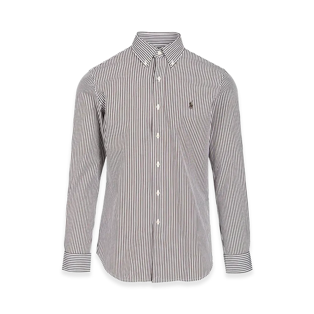 Polo Ralph Lauren Striped Shirt "Brown"
