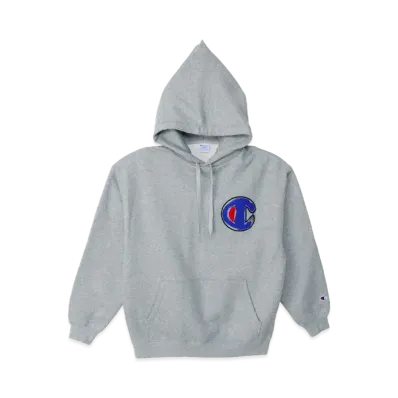 Champion x Sneakerwolf Hooded Sweatshirt "Oxford Gray"