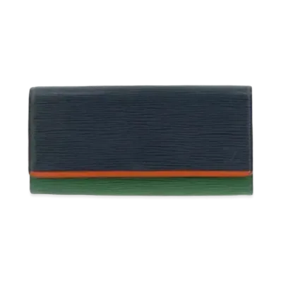 Louis Vuitton Flore Wallet Epi "Menthe"
