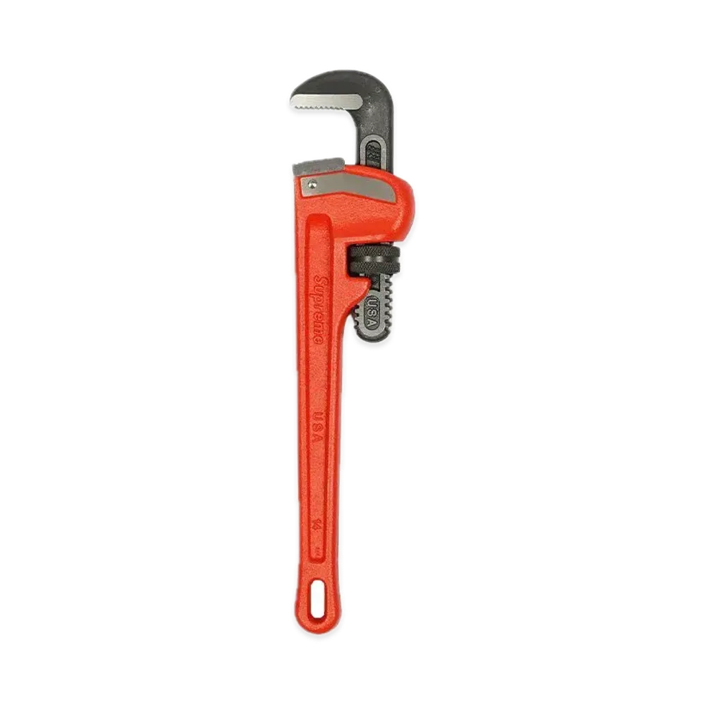 Supreme x Ridgid Pipe Wrench "Red"